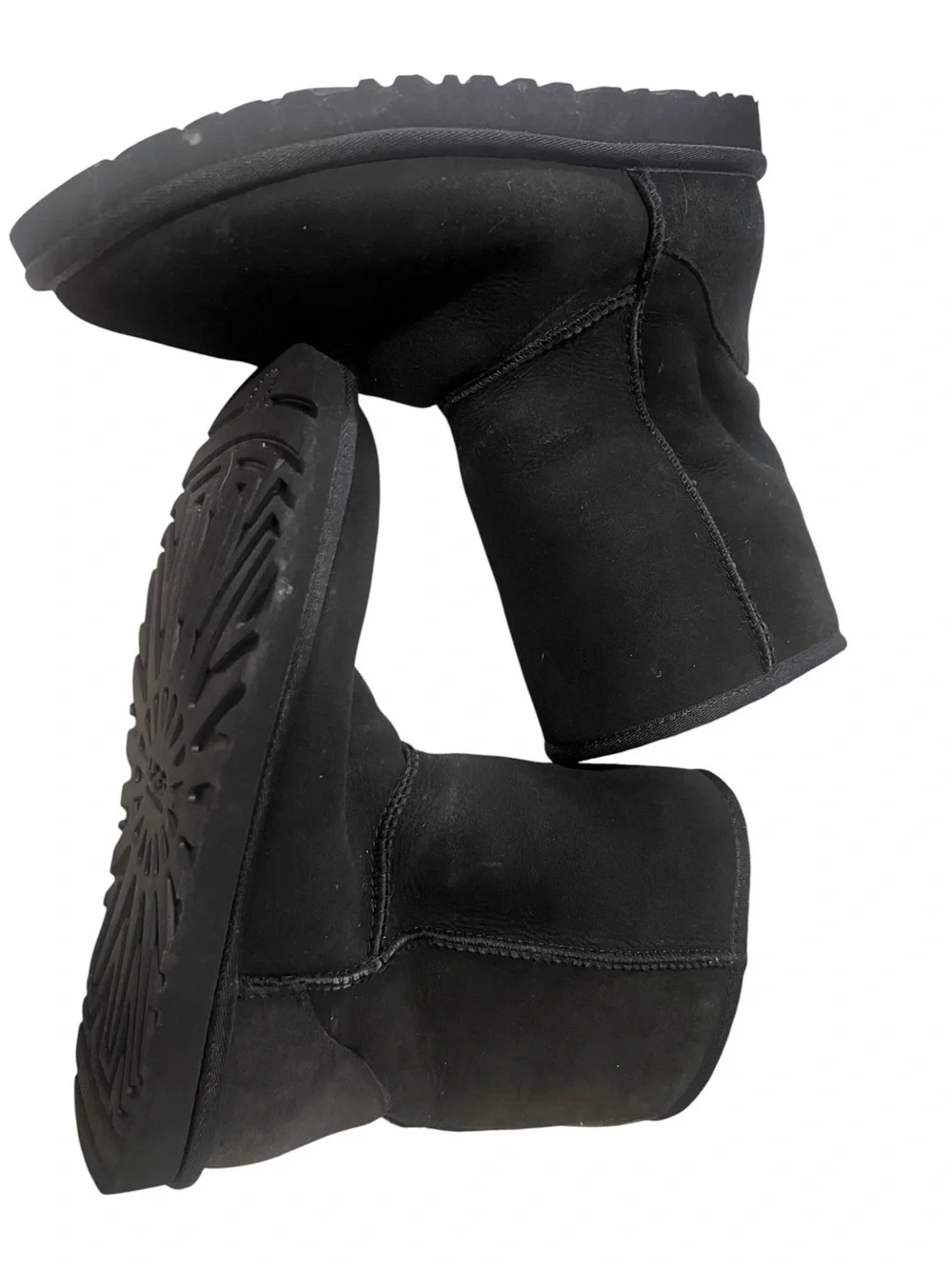 UGG Black Classic Short Boot - Women's Size 9
